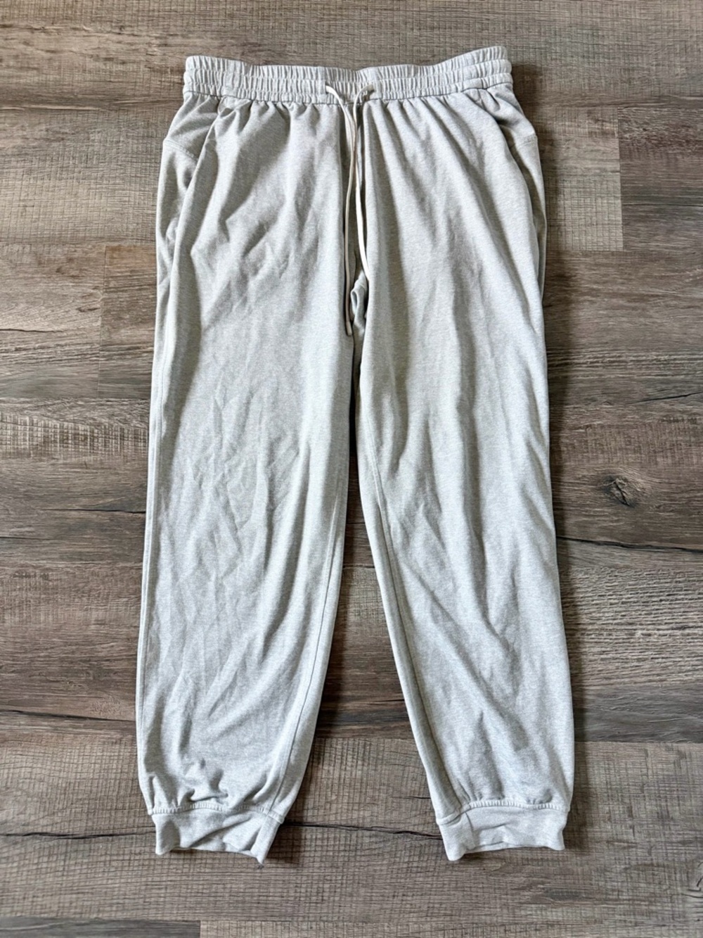 Lululemon Soft Jersey Classic-Fit Mid-Rise Jogger Heathered Ultra Light Grey 8 - Picture 5 of 8
